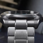 San Martin 42mm Dress Watch with Orange Degrading Dial #SN0144-D