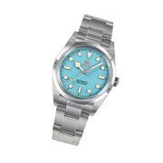 San Martin Automatic Dress Watch with Light Blue Dial #SN021-A