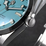 San Martin Automatic Dress Watch with Light Blue Dial #SN021-A