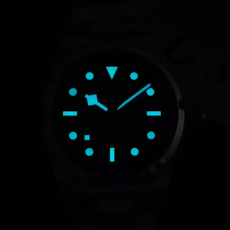 San Martin Automatic Dress Watch with Light Blue Dial #SN021-A