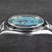 San Martin Automatic Dress Watch with Light Blue Dial #SN021-A