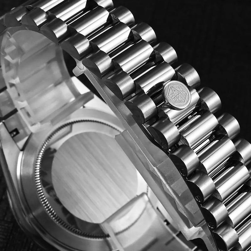 San Martin Automatic Dress Watch with Blue MOP Dial #SN059-A