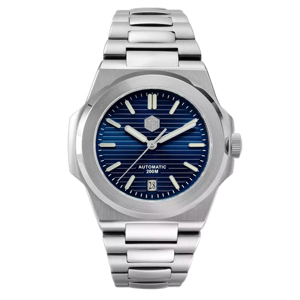 San Martin Automatic Dive Watch with Stunning Red Dial #SN0118-B