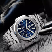 San Martin Automatic Dive Watch with Stunning Red Dial #SN0118-B