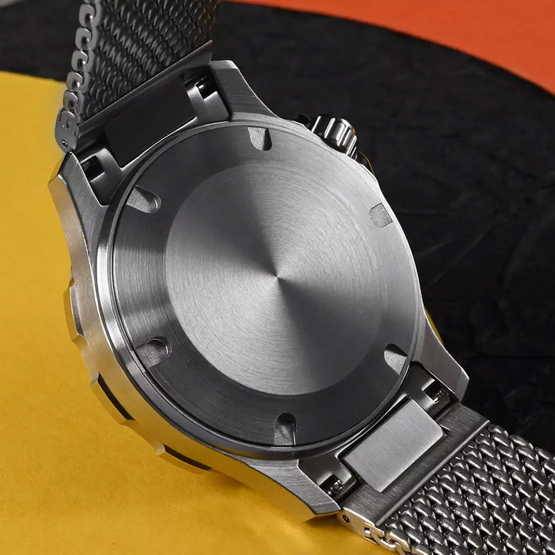 San Martin 39.5mm Automatic Dive Watch with Grey Dial #SN085-A