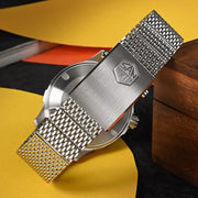 San Martin 39.5mm Automatic Dive Watch with Grey Dial #SN085-A