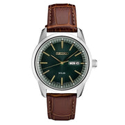 Seiko Solar Watch with 40mm Stainless Steel Case and a Sapphire Crystal #SNE529