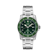 Seiko 38mm Prospex Green Dial Solar Dive Watch #SNE583