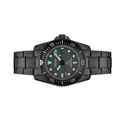 Seiko Prospex Black Series Limited Edition Night Vision Solar Diver #SNE587 side