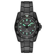 Seiko Prospex Black Series Limited Edition Night Vision Solar Diver #SNE587 zoom