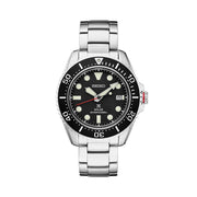 Seiko Prospex Solar Dive Watch with Sapphire Crystal and Black Dial #SNE589