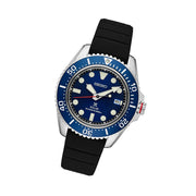 Seiko Prospex Solar Dive Watch with Sapphire Crystal and Blue Dial #SNE593 tilt