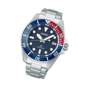 Seiko 41mm Prospex Blue Dial Solar Dive Watch #SNE595