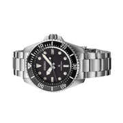 Seiko 41mm Prospex Black Dial Solar Dive Watch #SNE597
