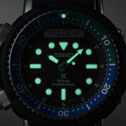 Seiko Prospex Tropical Lagoon Solar Analog-Digital Dive Watch #SNJ039