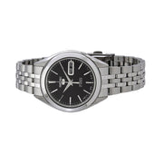 Seiko 5 Automatic Black Dial Watch with Stainless Steel Bracelet #SNKL23J1