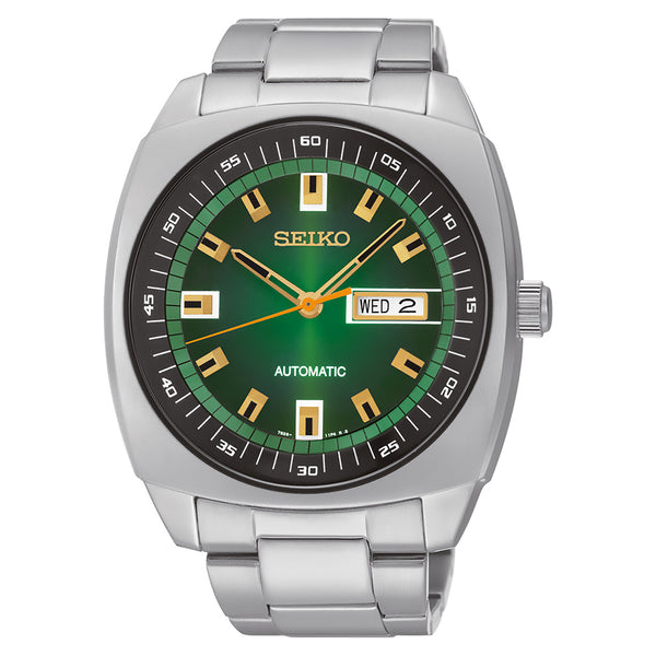 Seiko Recraft Series Automatic Watch with 43.5mm Case and a Stainless Steel Bracelet #SNKM97