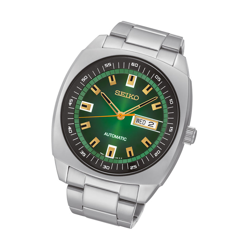 Seiko Recraft Series Automatic Watch with 43.5mm Case and a Stainless Steel Bracelet #SNKM97
