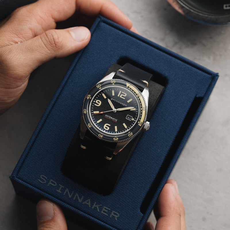 Spinnaker Fleuss Sand Grey Watch SP-5055-0B