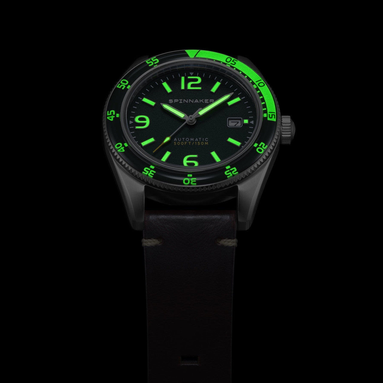 flognaw  Spinnaker Fleuss Sunset Orange Automatic Sports Watch #SP-5055-01