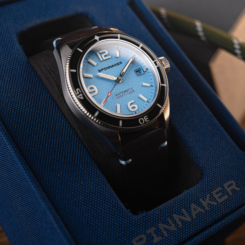 Spinnaker Fluess Automatic Watch with Horizon Blue Dial #SP-5055-0E