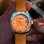 Spinnaker Fluess Automatic Watch with Exuberant Orange Dial #SP-5055-0F