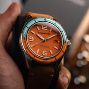 Spinnaker Fluess Automatic Watch with Exuberant Orange Dial #SP-5055-0F