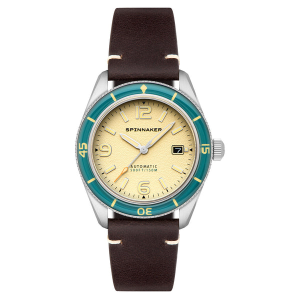Spinnaker Fleuss Automatic Watch with Sahara Brown Dial #SP-5055-0G