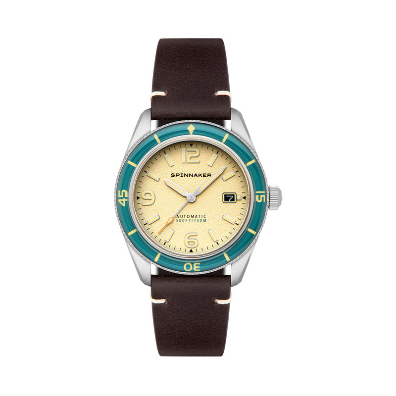 Spinnaker Fleuss Automatic Watch with Sahara Brown Dial #SP-5055-0G
