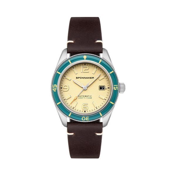 Spinnaker Fleuss Automatic Watch with Sahara Brown Dial #SP-5055-0G