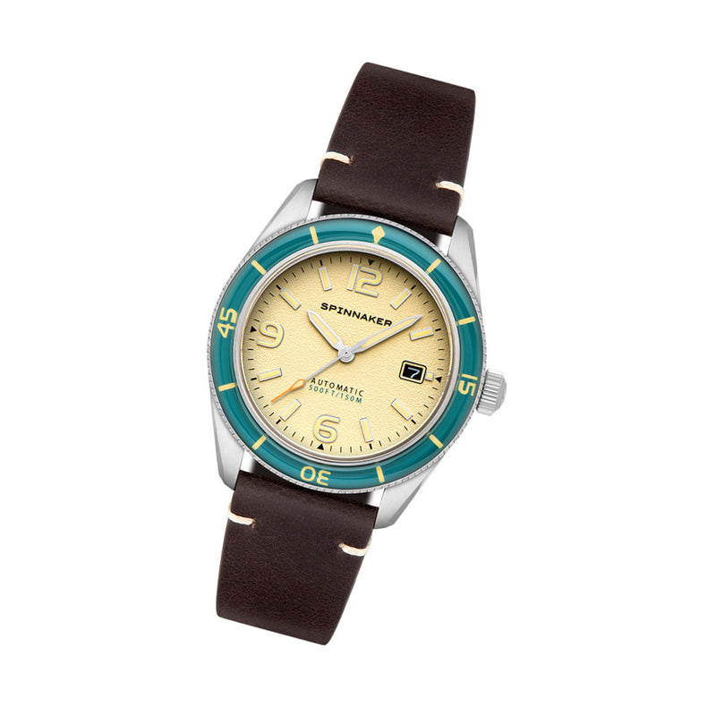 Spinnaker Fleuss Automatic Watch with Sahara Brown Dial #SP-5055-0G