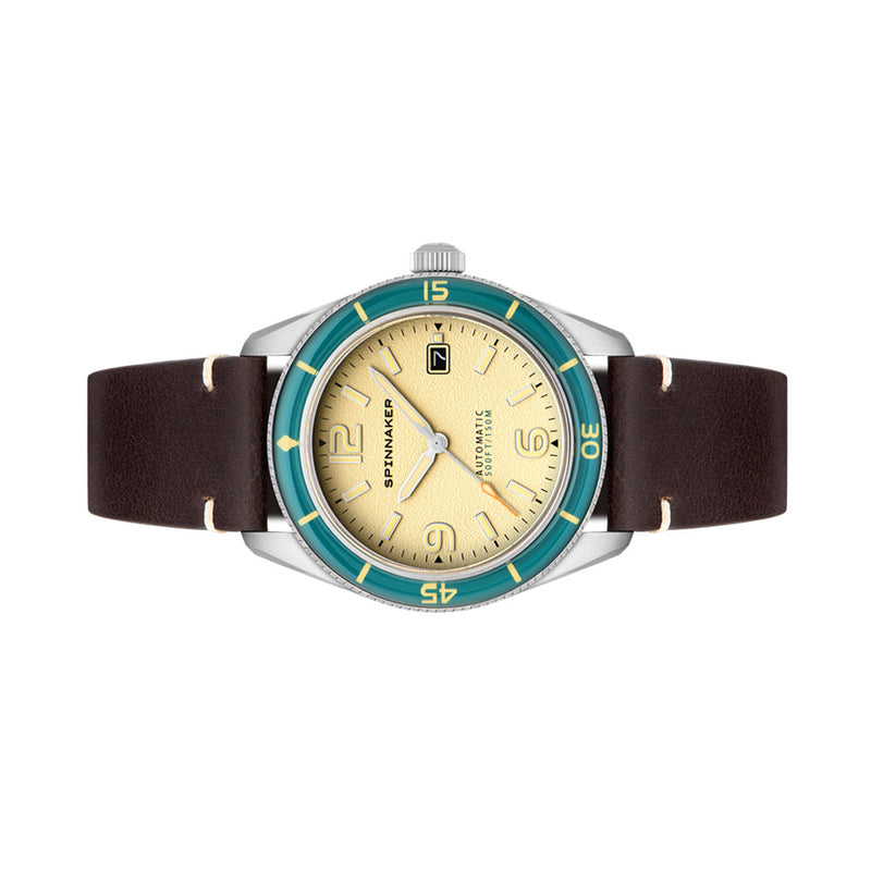 Spinnaker Fleuss Automatic Watch with Sahara Brown Dial #SP-5055-0G