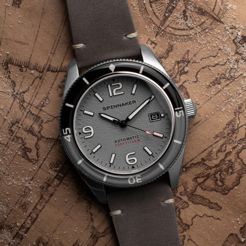 Spinnaker Fluess Automatic Watch with Ash Grey Dial #SP-5055-0H