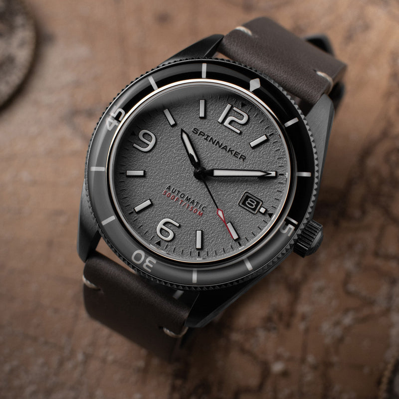 Spinnaker Fluess Automatic Watch with Ash Grey Dial #SP-5055-0H