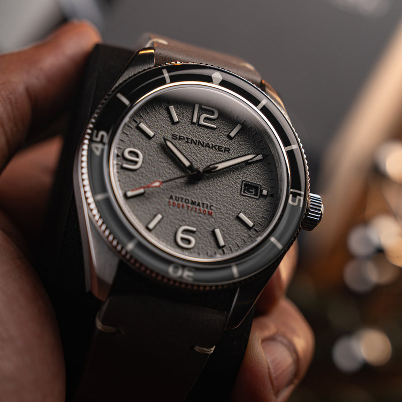 Spinnaker Fluess Automatic Watch with Ash Grey Dial #SP-5055-0H