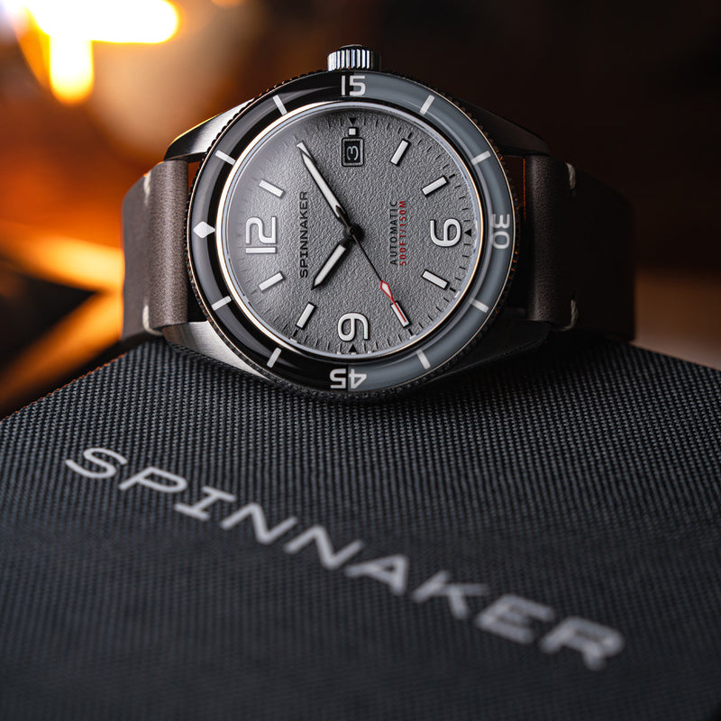 Spinnaker Fluess Automatic Watch with Ash Grey Dial #SP-5055-0H