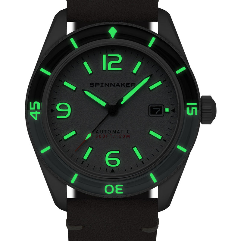 Spinnaker Fluess Automatic Watch with Ash Grey Dial #SP-5055-0H