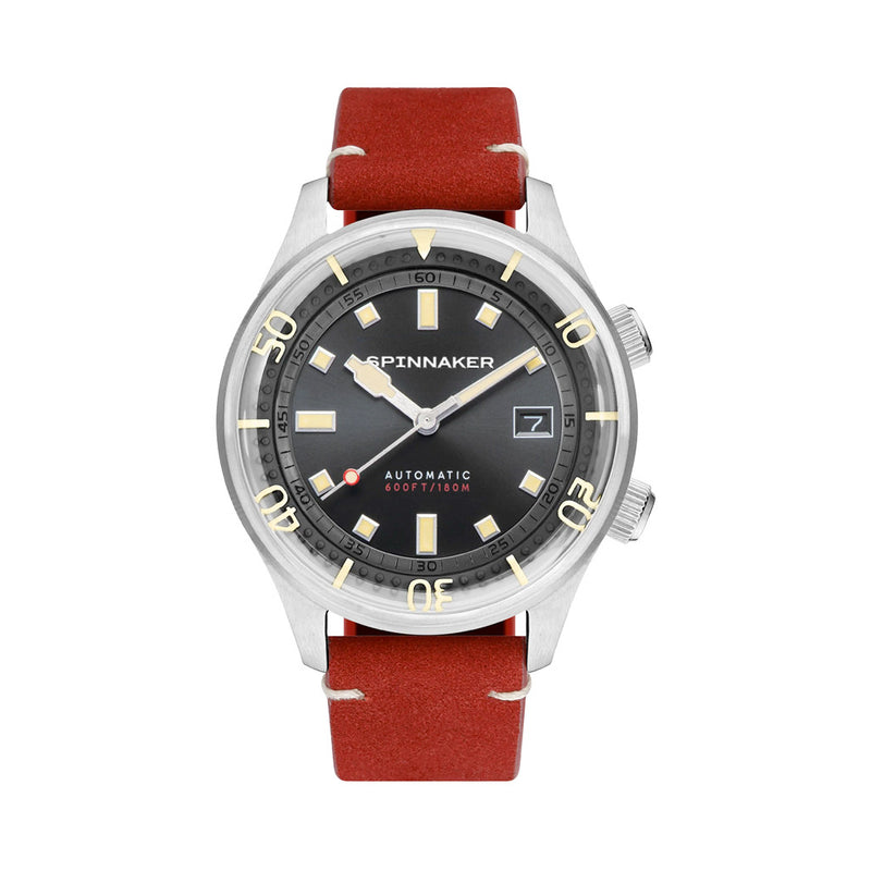 Spinnaker Bradner 42m Vintage-Style Automatic Sport Watch with a Luminous Bezel #SP-5062-01