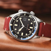 Spinnaker Bradner 42m Vintage-Style Automatic Sport Watch with a Luminous Bezel #SP-5062-01