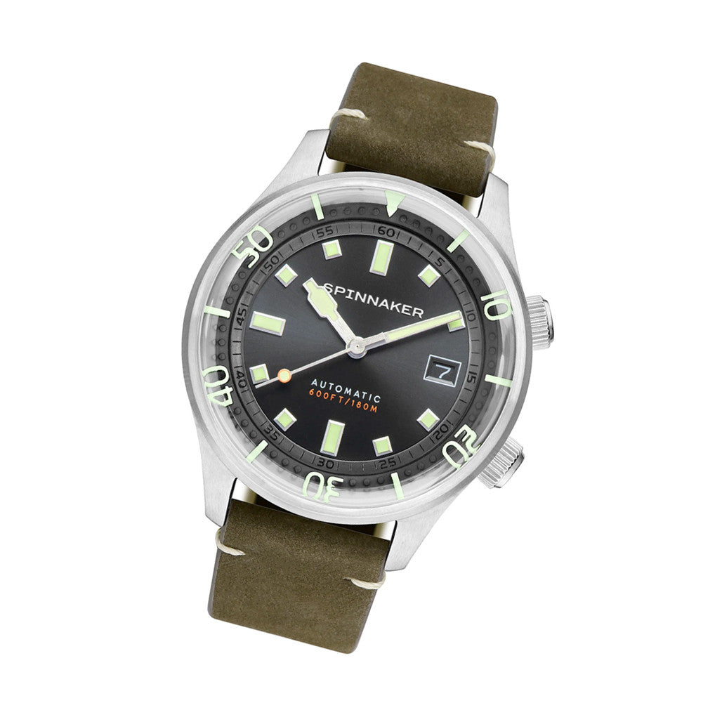 【未使用】Spinnaker wena3  SP-5062-WN-05 Spinnaker Bradner Automatic Sports Watch #SP-5062-02 — Long Island