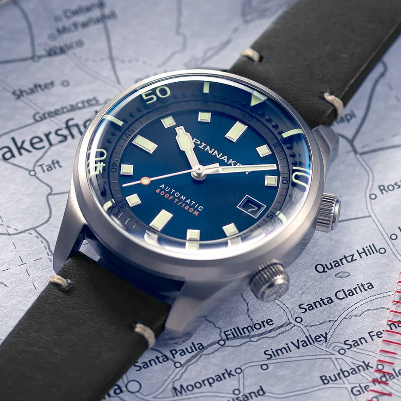 Spinnaker Bradner 42m Vintage-Style Automatic Sport Watch with a Luminous Bezel #SP-5062-03