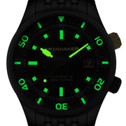 Spinnaker "Black and Gold" Bradner Automatic Noir Radiance #SP-5062-44