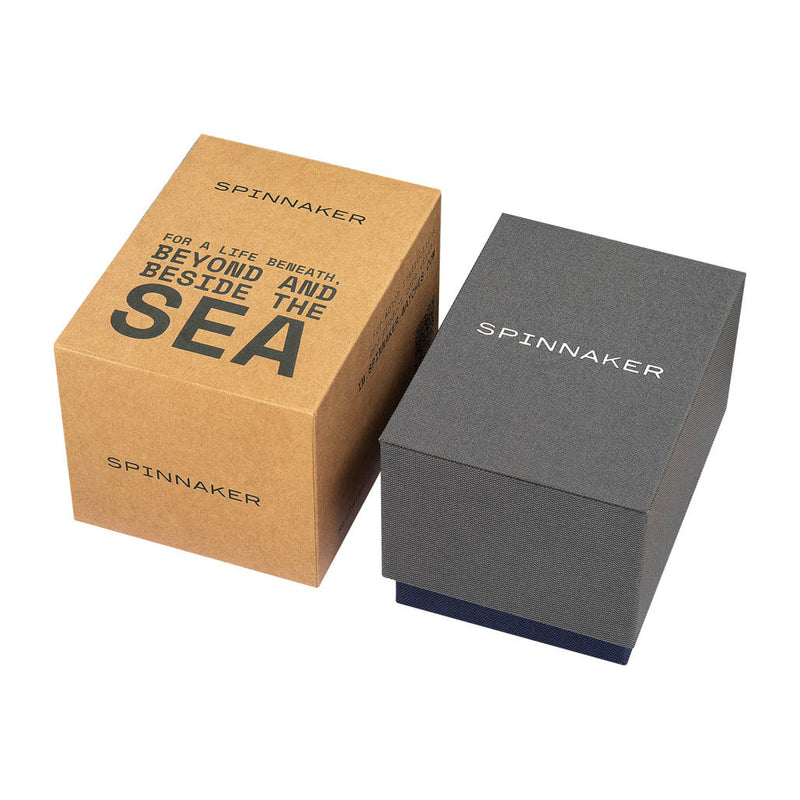 Spinnaker "Black and Gold" Bradner Automatic Noir Radiance #SP-5062-44