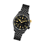 Spinnaker "Black and Gold" Bradner Automatic Noir Radiance #SP-5062-44