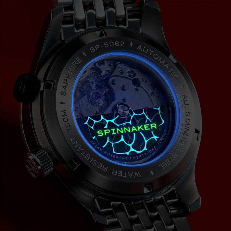 Spinnaker Bradner Automatic Red Reef #SP-5062-55