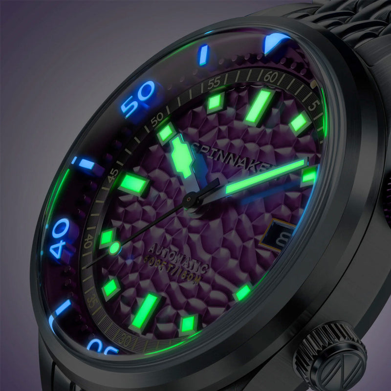 Spinnaker Bradner Automatic Dive Watch with Iris Depth Dial #SP-5062-77