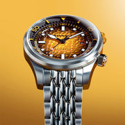 Spinnaker Bradner Automatic Dive Watch with Saffron Splash Dial #SP-5062-88