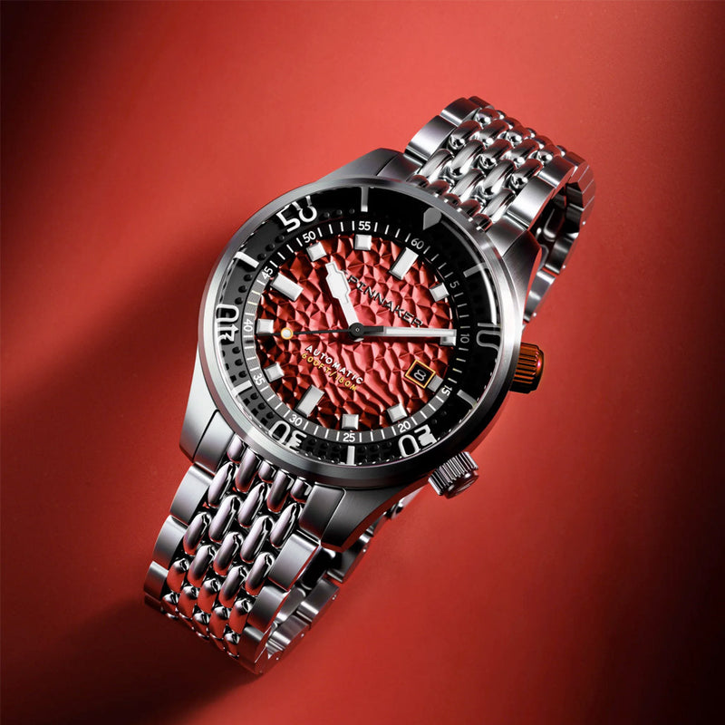 Spinnaker Bradner Automatic Dive Watch with Scarlet Horizon Dial #SP-5062-99
