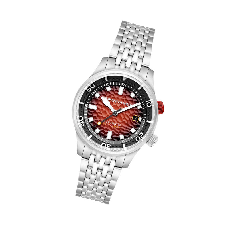 Spinnaker Bradner Automatic Dive Watch with Scarlet Horizon Dial #SP-5062-99