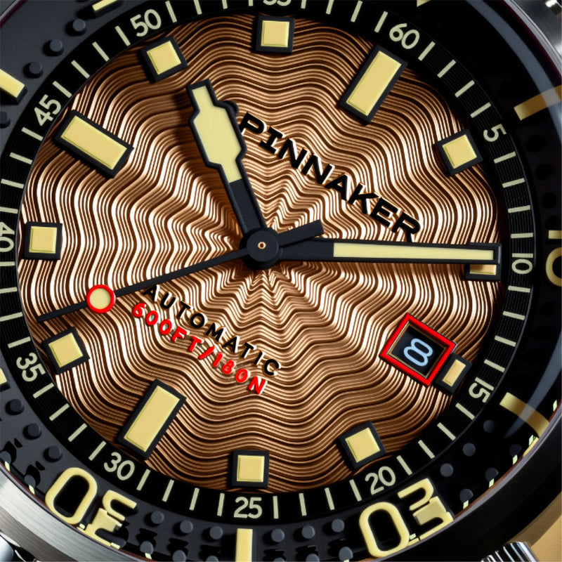 Spinnaker Bradner Automatic Dive Watch Amber Dawn #SP-5062-AA
